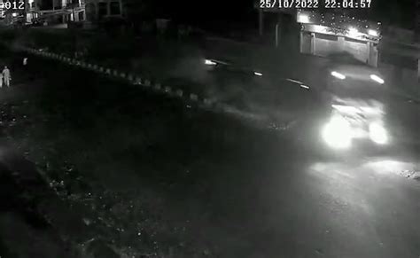 CCTV Shows Truck Losing Control On Road In UP 3 Dead As It Rams Auto