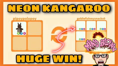 9 NEW OFFERS HUGE WIN FOR NEON KANGAROO In Rich Servers Adopt Me