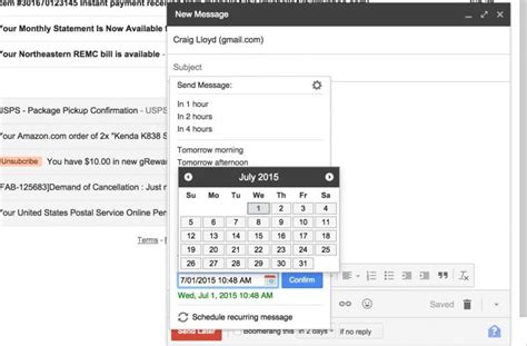 How To Schedule Emails In Gmail