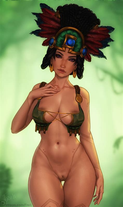 Rule 34 1girls 2023 Areola Slip Awilix Smite Black Hair Bottomless Bra Bra Only Breasts