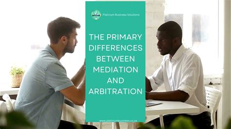 Understanding Mediation Vs Arbitration Key Differences Explained