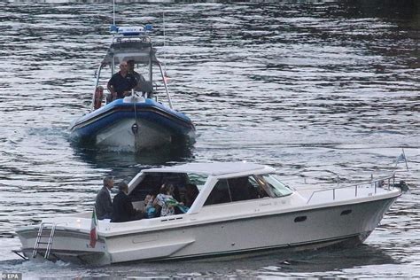 Barack Obama And George Clooney Look Dressed For Business As They Sail