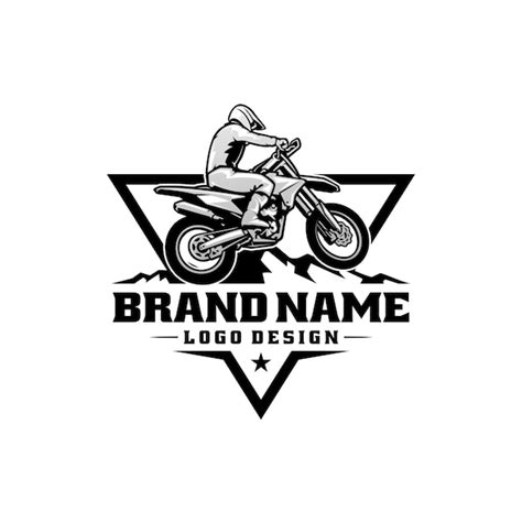 Premium Vector | Motocross motorbike sport illustration logo vector