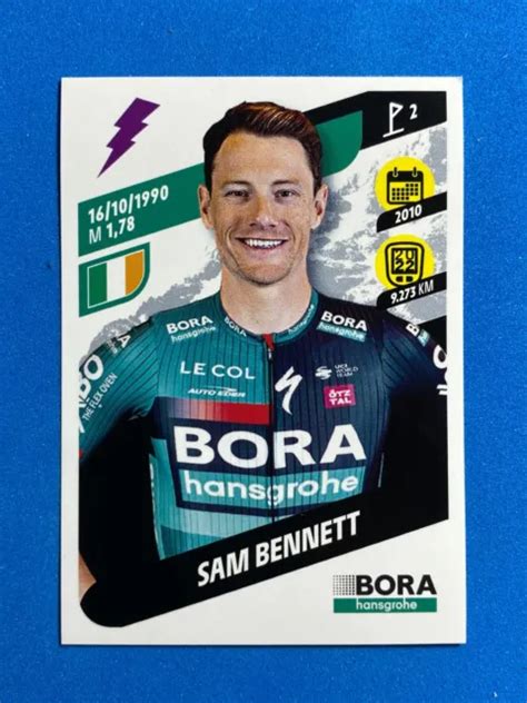 STICKER AUTOCOLLANT PANINI Tour De France 2023 N 95 Sam Bennett EUR 1