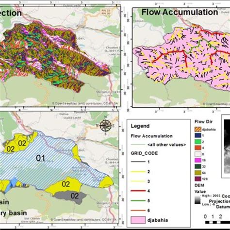 Hydrology maps (source: prepared by the authors, ArcGis 10.3.1) | Download Scientific Diagram