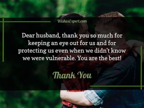 30 Sweet Thank You Messages For Husband To Show Gratitude