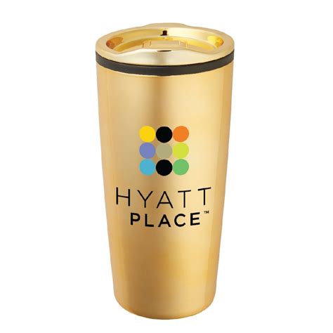 Gold Mirrored Teton Stainless Steel Tumbler 20 Oz Personalization