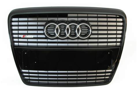 Audi A6 4F Kühlergrill Sonderausführung Schwarz S line Biete