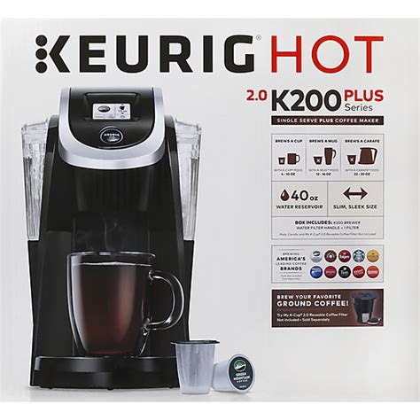 Keurig® Plus Series Black Keurig® 2.0 K200 Brewing System Box | Pantry ...