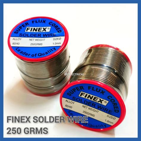 FINEX Timah Soldering Wire Soldering Lead 250 Grms Lazada