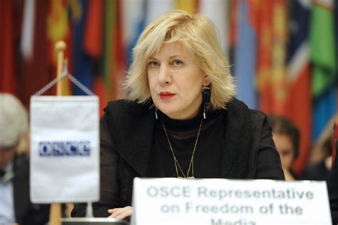 Interview With Dunja Mijatović Osce Representative On Freedom Of The