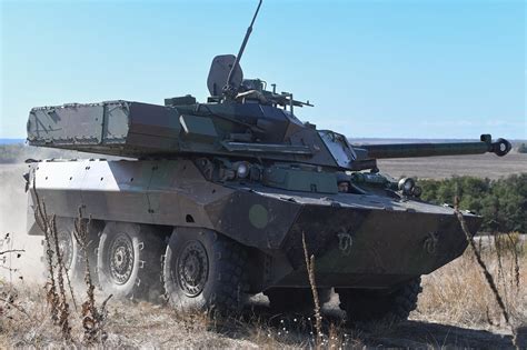 Ua Pov French Supplied Amx 10rc Armored Recon Vehicles With The 37th Marine Brigade Of The