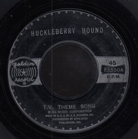 Huckleberry Hound / Yogi Bear - T.V. Theme Song | Releases | Discogs