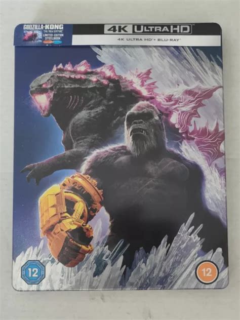 Godzilla X Kong The New Empire Limited Edition K Ultra Hd Steelbook