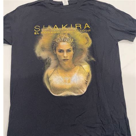 1 SHAKIRA VINTAGE EL DORADO WORLD TOUR Classic Black Unisex XL | Grailed