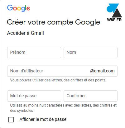 Cr Er Un Compte Gmail Gratuit Windowsfacile Fr