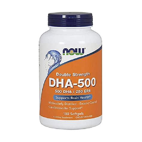 Now Dha 500 Mg 180 Softgels Buy Health Products At Healthy U Online