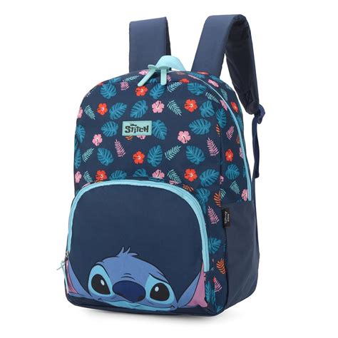 Mochila Escolar Lilo Stitch Azul G Ri S Paper Papelaria F Sica E