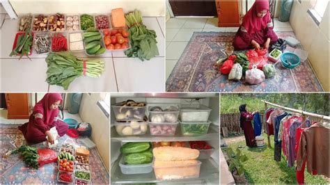 Bongkar Belanjaan Hemat 100 Ribu Untuk 1 Minggu Food Preparation