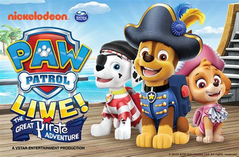 PAW Patrol Live The Great Pirate Adventure