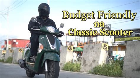 Classic Bike Na Pasok Sa Budget Kymco Like 125 Italia Review YouTube