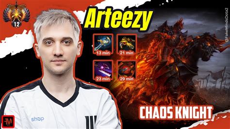 Arteezy Chaos Knight Dota 2 Pro Full Gameplay YouTube