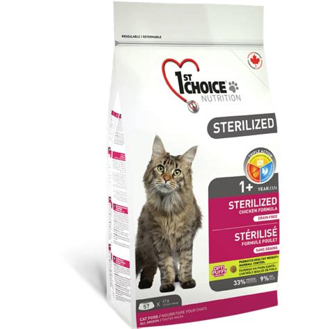 1st Choice Alimento Para Gato Adulto Esterilizado Libre De Granos Fór