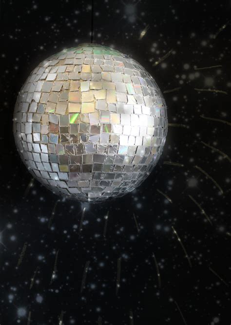 DIY Disco Ball By Girl with a Glue Gun | Skip To My Lou