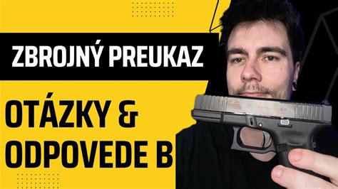 Zbrojný Preukaz Časť 3 Otázky a Odpovede na skúšku B Trestný Zákon