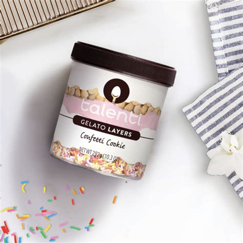 Talenti Gelato Layers Confetti Cookie 103oz Ice Cream Fast Delivery By App Or Online