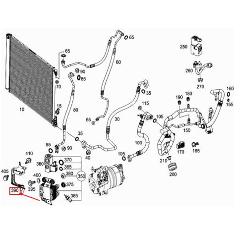 Mercedes Benz Glc X Evaporator Bracket A New Genuine On Onbuy