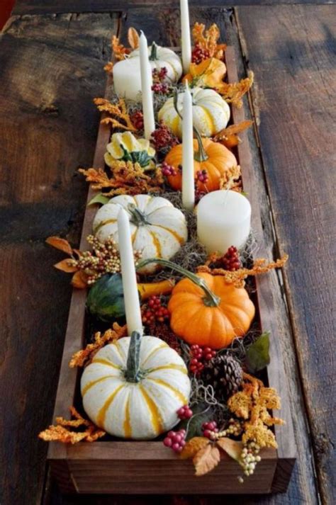 60 Amazing Pumpkin Centerpieces And Glorious Fall Decorating Ideas ...