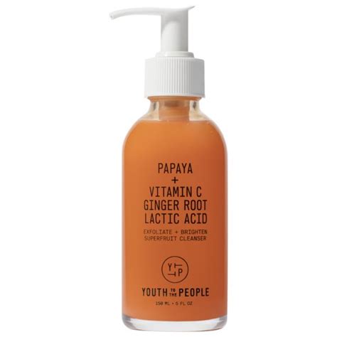 Superfruit Gentle Exfoliating Cleanser With Vitamin C Papaya Youth