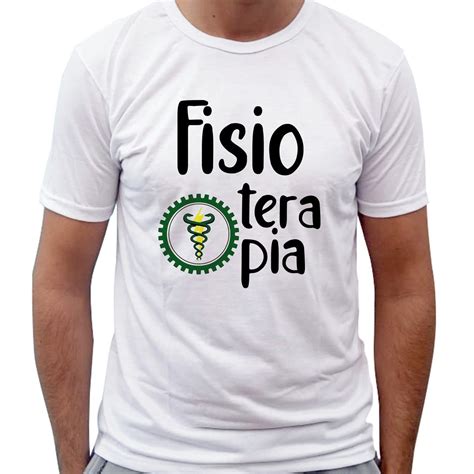 Camiseta Curso Profiss O Fisioterapia Elo Produtos Especiais