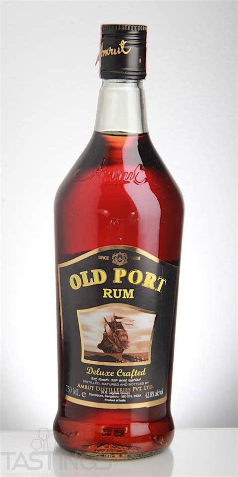 Amrut Deluxe Old Port Rum India Spirits Review Tastings