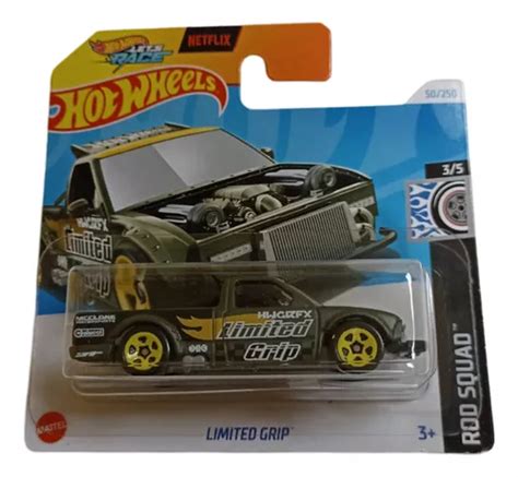 Hot Wheels Limited Grip Rod Squad Tarjeta Corta Meses sin interés
