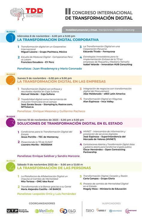 Ii Congreso Internacional De Transformaci N Digital Prouni