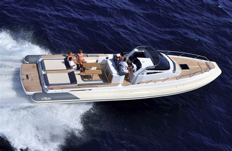 Inboard Inflatable Boat Prince 43 Luxury Nuova Jolly Twin Engine