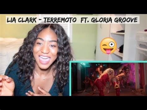 Lia Clark Terremoto feat Gloria Groove Vídeo Oficial REACTION