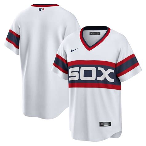 Mens Chicago White Sox Nike White Home Replica Team Jersey Homefavo