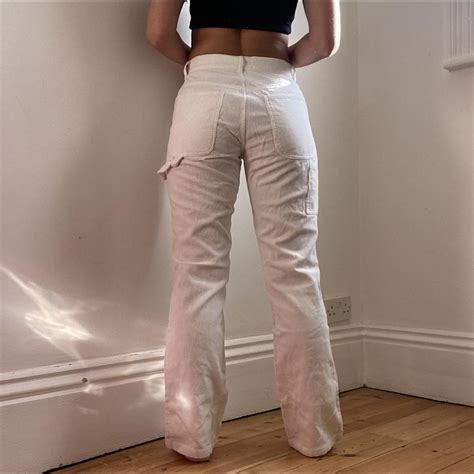 Brandy Melville John Galt White Corduroy Carpenter Depop