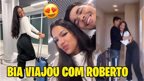 BIA CHAGAS VIAJOU ROBERTO LUCAS FOI CONHECER A CASA DA BIA YouTube