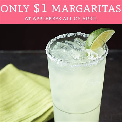 HOT! Only $1 Margaritas at Applebees all of April!! - Deal Hunting Babe