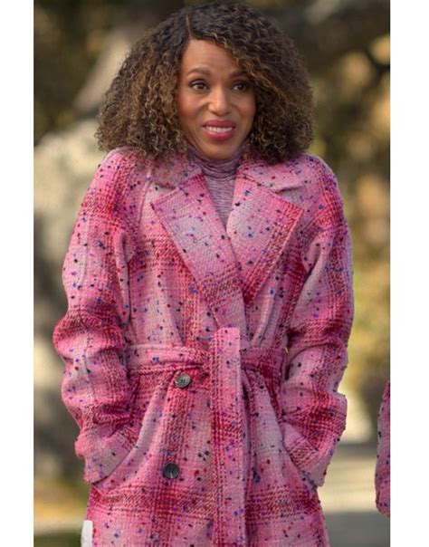 Unprisoned S02 Kerry Washington Pink Coat Paige Alexander Pink Coat