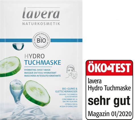 Lavera Hydro Tuchmaske Viasalutis Naturkosmetik