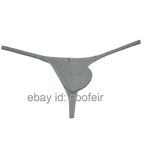 Men G String Thong Stretchy Breathing Pouch T Back Mini Cheeky Bikini Jockstrap Ebay