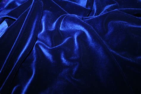 Dark Royal Blue velvet | Vandella Costumes