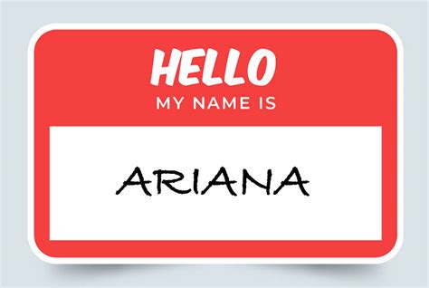 Ariana Name Meaning: Origins and Significance