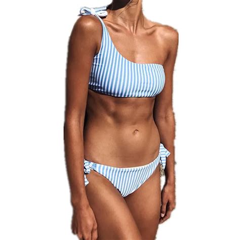 ITFABS Swimwear Women Summer Bikini Beach Wear Push Up Padded Bra One