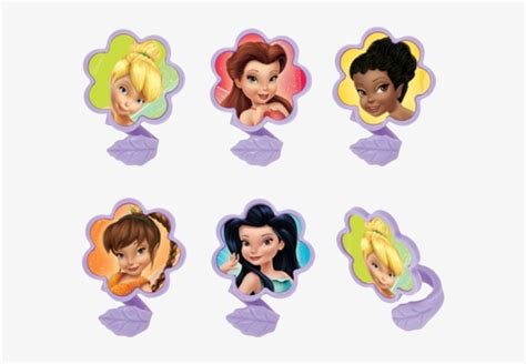 Tinkerbell Cupcake Toppers Free Printables